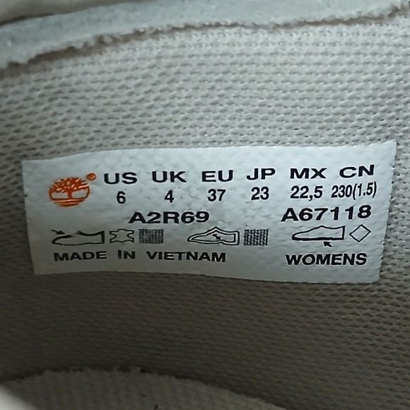 Timberland Skyla Bay Chukka Boots 0A2R69-143 White Nubuck Women's Size‎ 6 - Picture 8 of 10